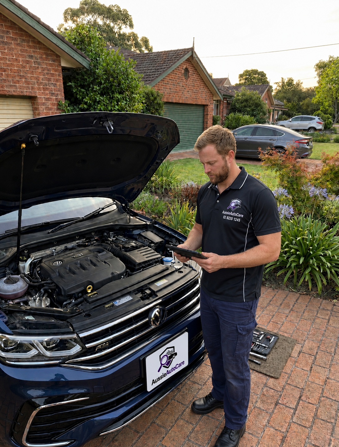 Mobile pre purchase car inspection in Sydney — Essential Vehicle inspection · 2020 VOLKSWAGEN VW · Parramatta