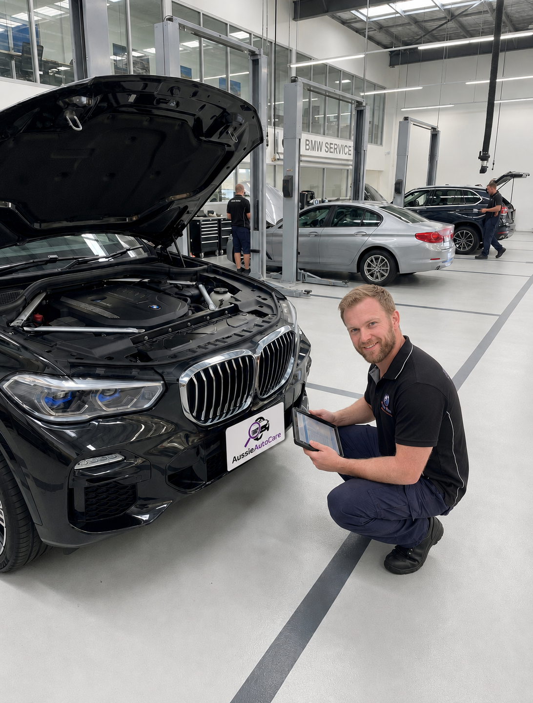 Mobile pre purchase car inspection in Sydney — Elite Vehicle inspection · 2024 BMW · Blacktown